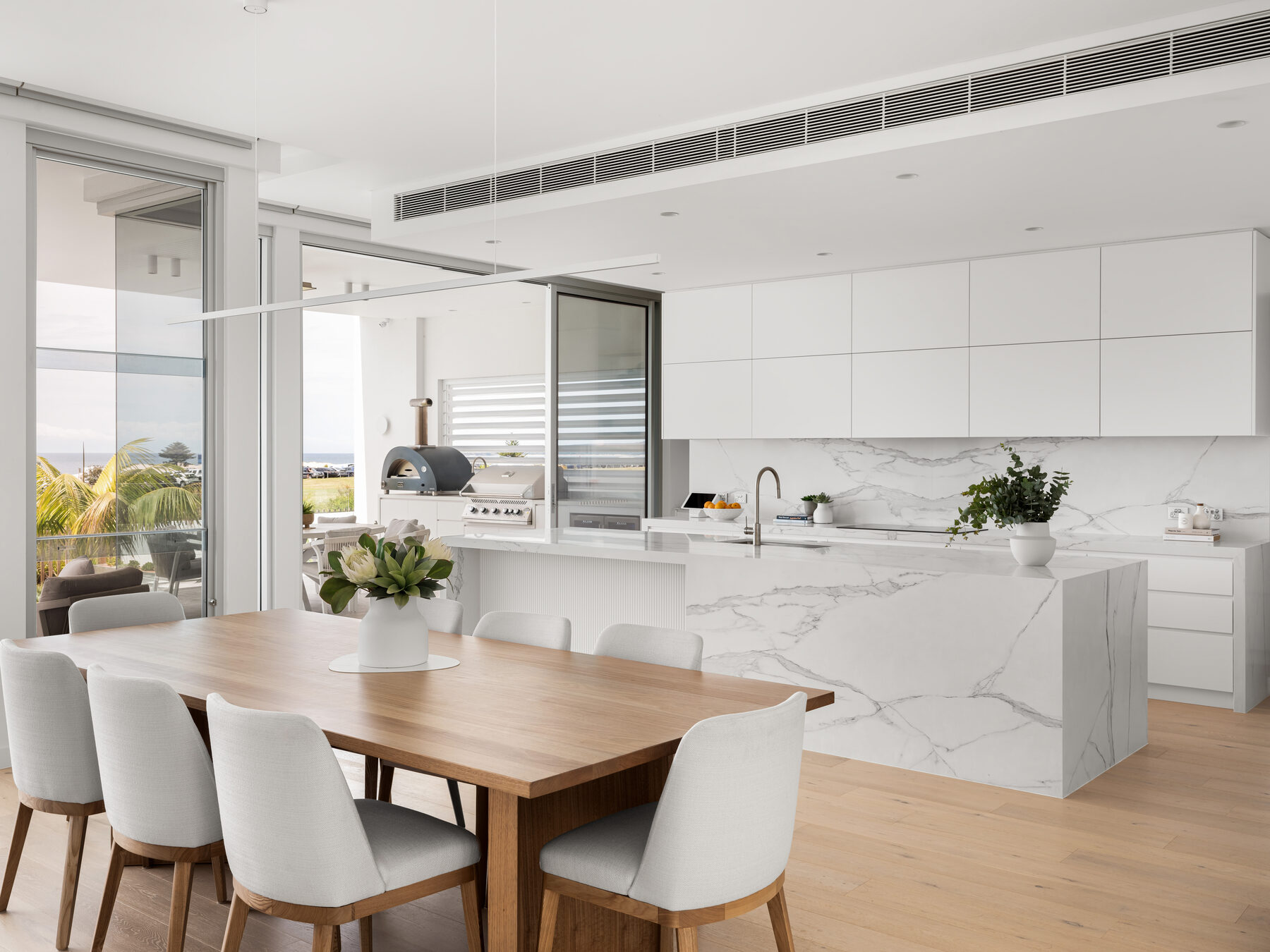 Kitchen and dining